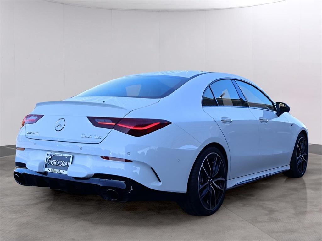 new 2025 Mercedes-Benz AMG CLA 35 car, priced at $63,080