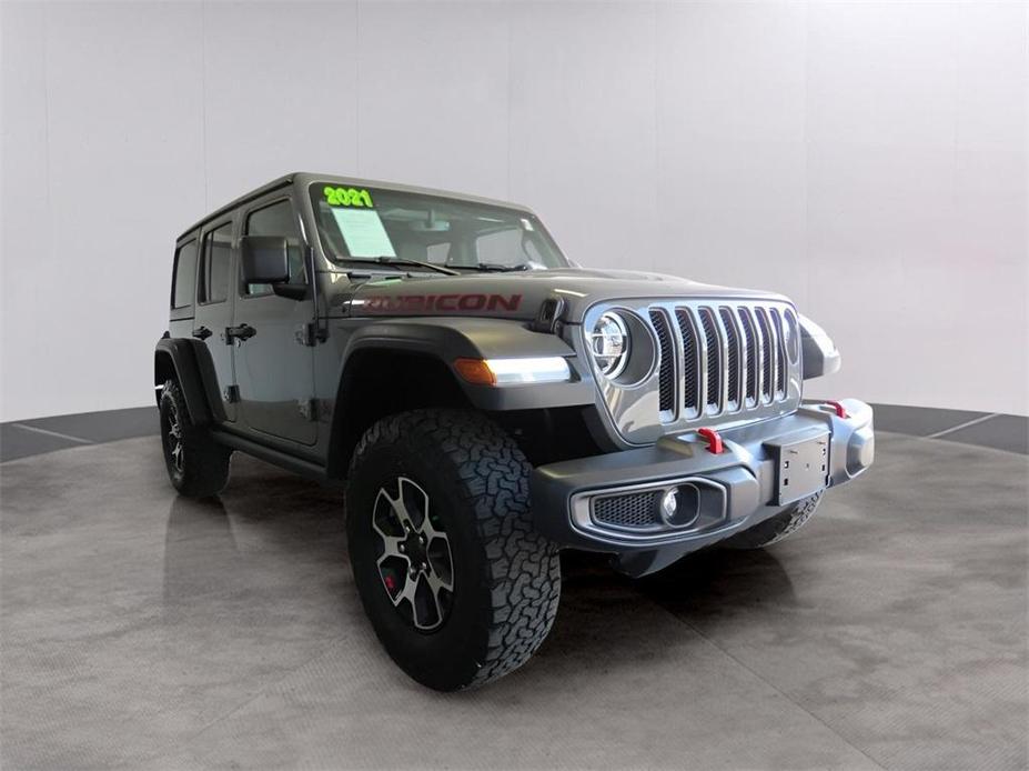 used 2021 Jeep Wrangler Unlimited car, priced at $40,777