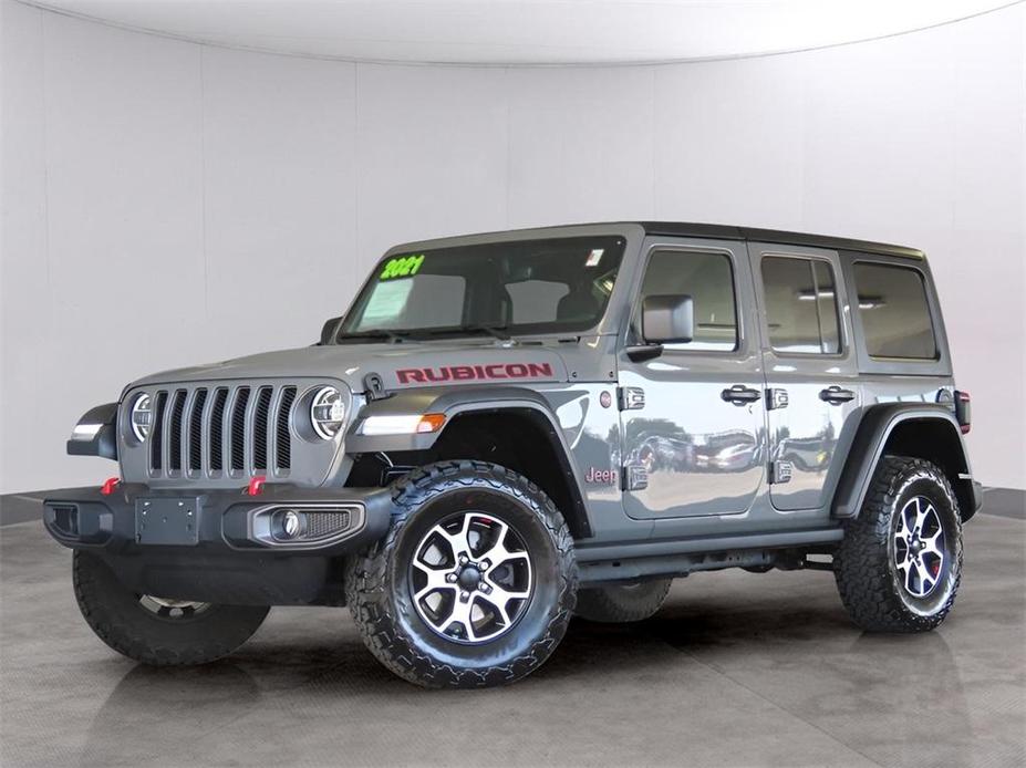 used 2021 Jeep Wrangler Unlimited car, priced at $40,777