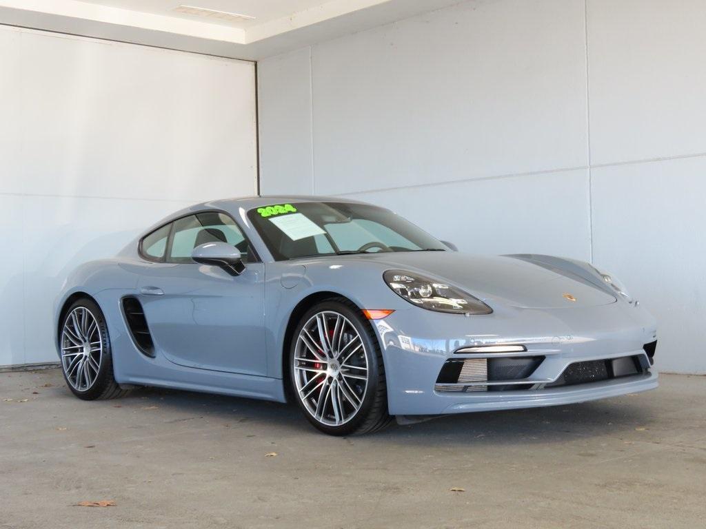 used 2024 Porsche 718 Cayman car, priced at $99,577