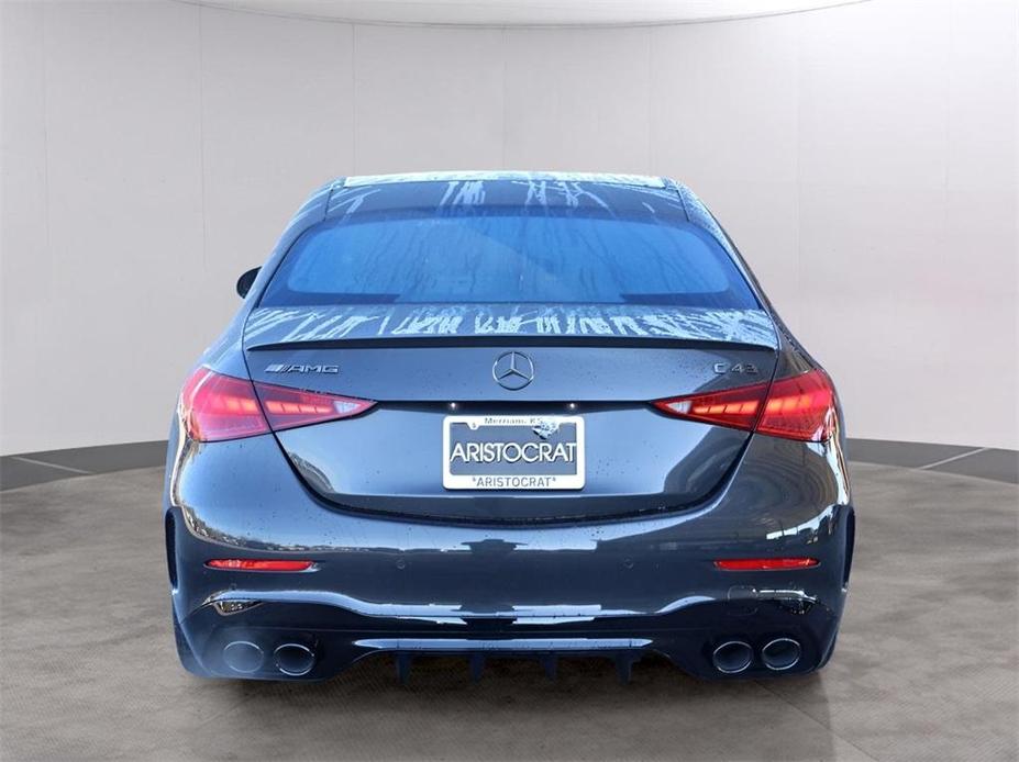 new 2025 Mercedes-Benz AMG C 43 car, priced at $75,885