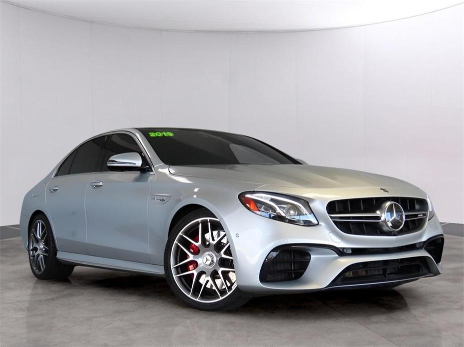 used 2019 Mercedes-Benz AMG E 63 car, priced at $70,777