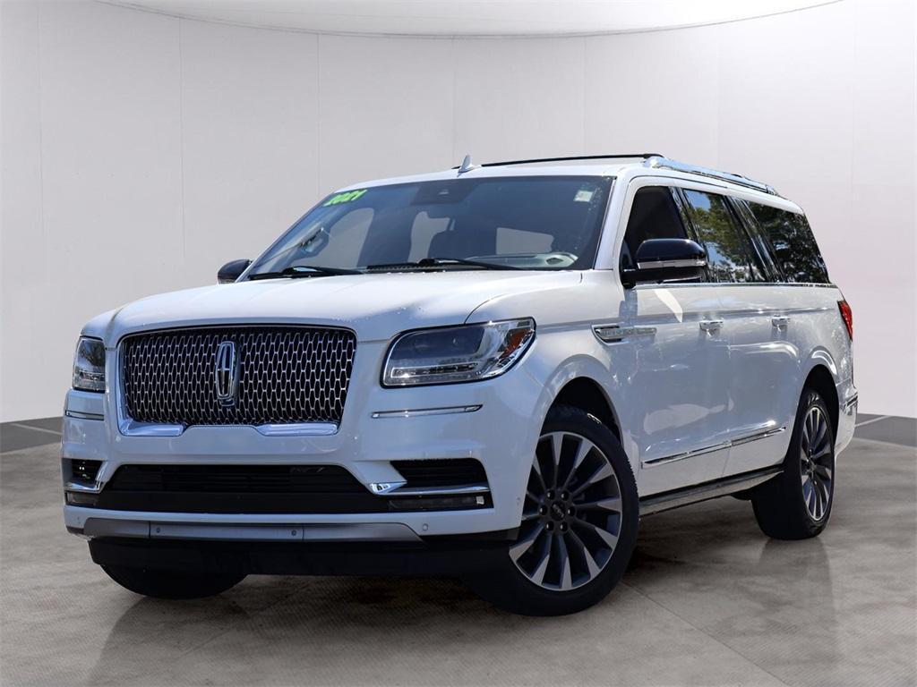 used 2021 Lincoln Navigator L car, priced at $42,577