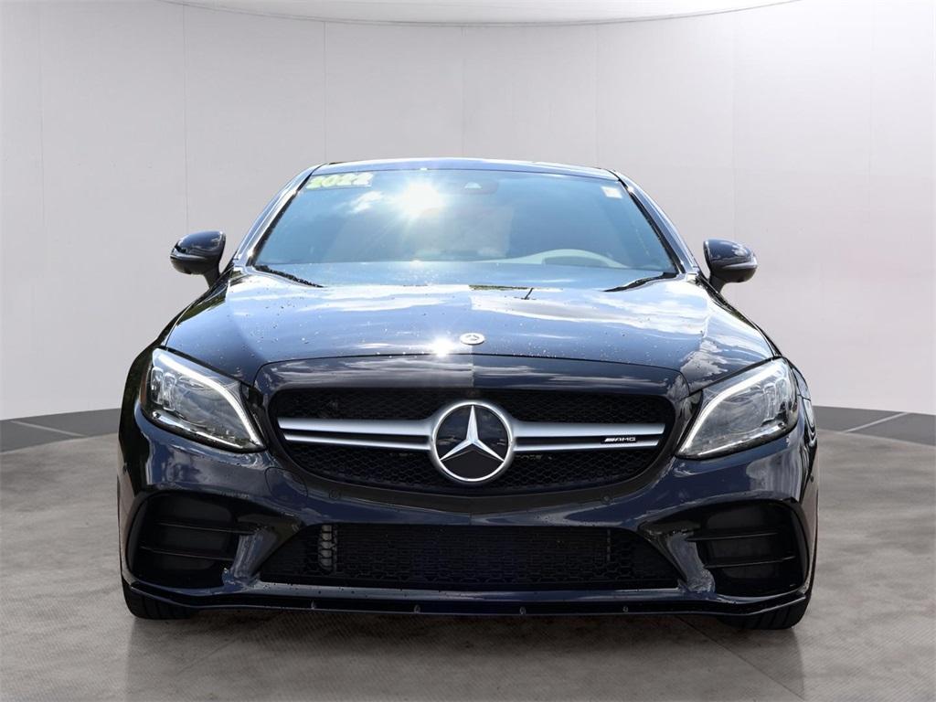 used 2022 Mercedes-Benz AMG C 43 car, priced at $47,490