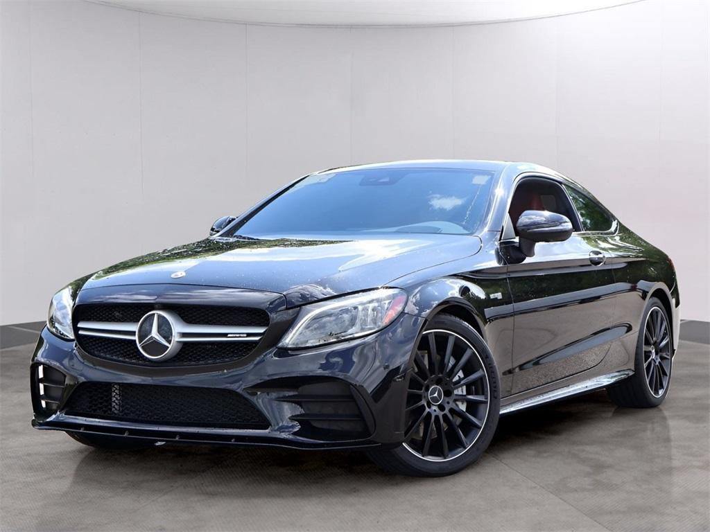 used 2022 Mercedes-Benz AMG C 43 car, priced at $47,490