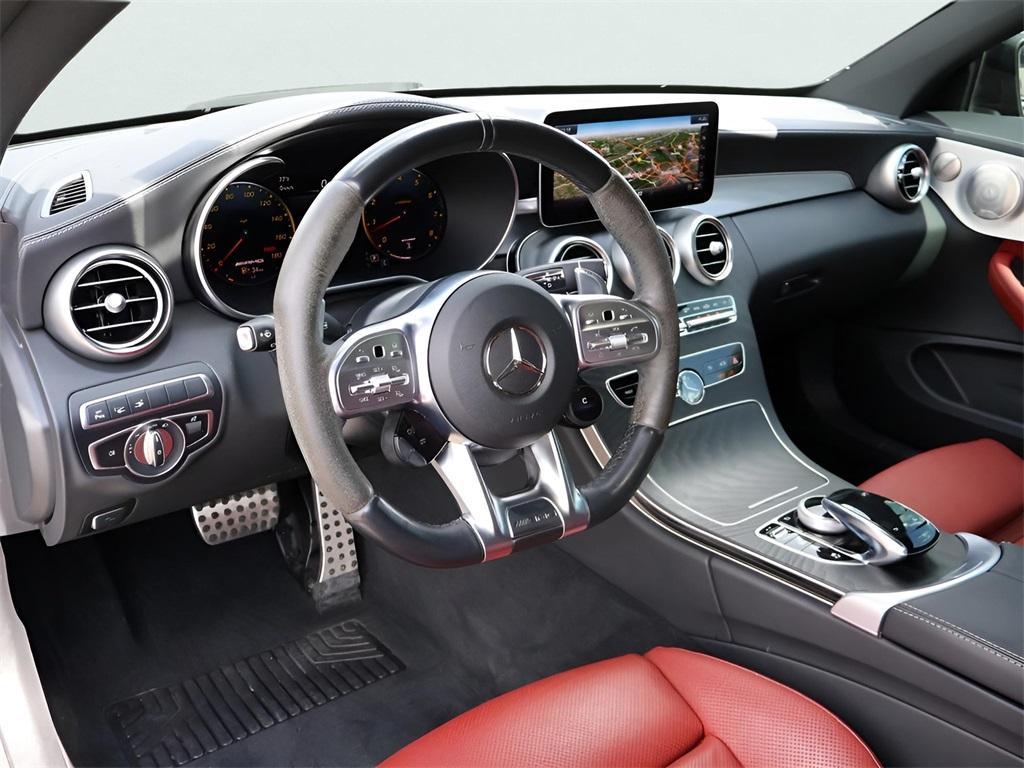 used 2022 Mercedes-Benz AMG C 43 car, priced at $47,490