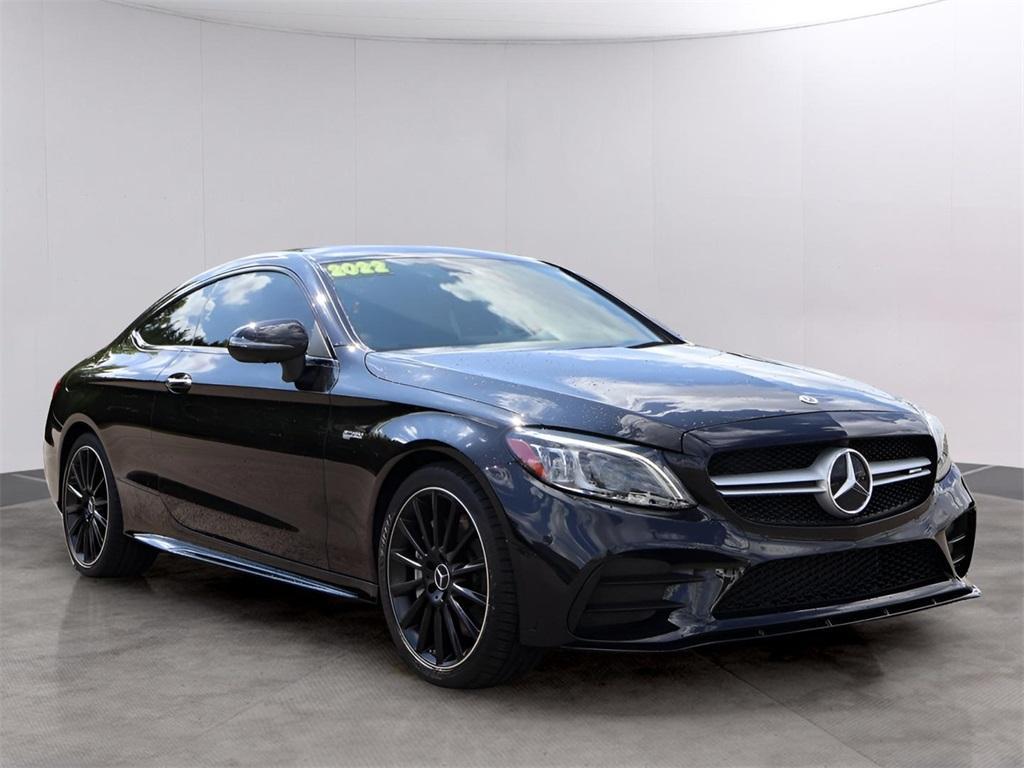 used 2022 Mercedes-Benz AMG C 43 car, priced at $47,490