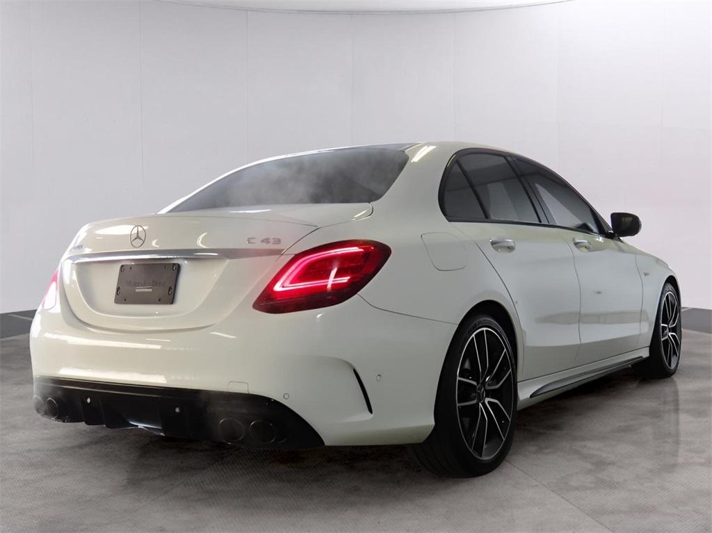 used 2021 Mercedes-Benz AMG C 43 car, priced at $42,777