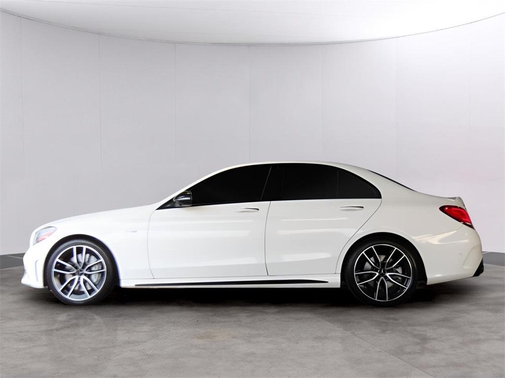 used 2021 Mercedes-Benz AMG C 43 car, priced at $42,777