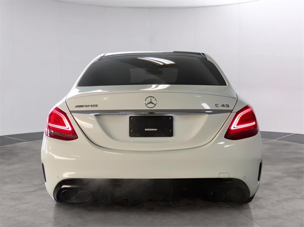 used 2021 Mercedes-Benz AMG C 43 car, priced at $42,777