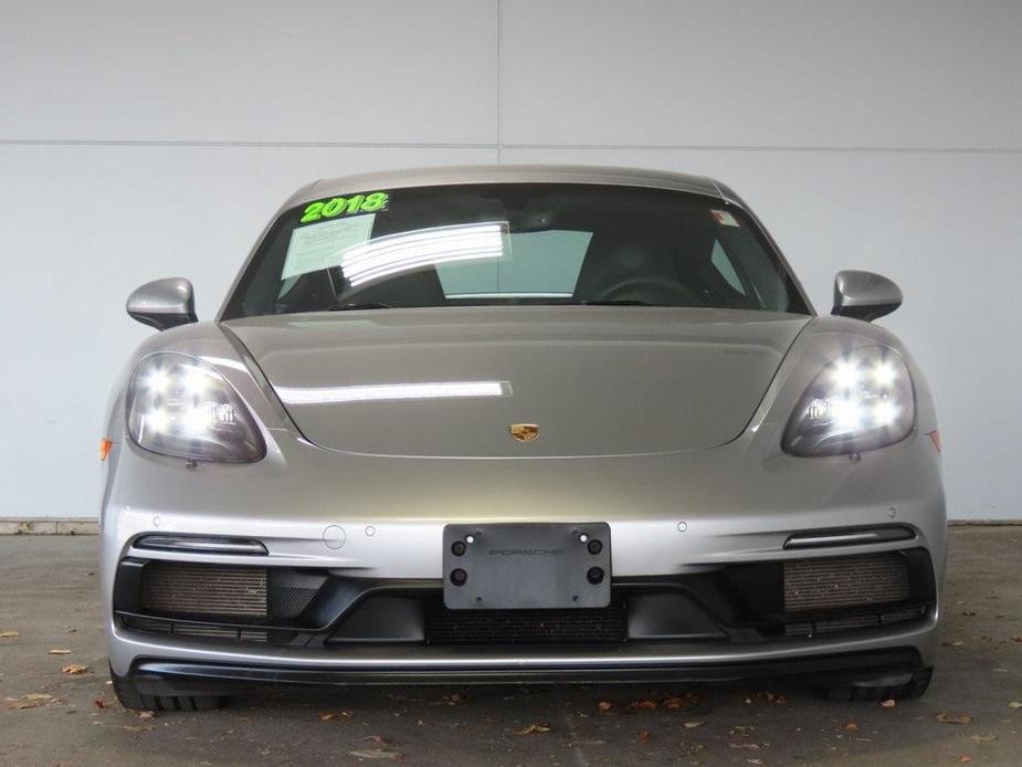 used 2018 Porsche 718 Cayman car, priced at $76,577