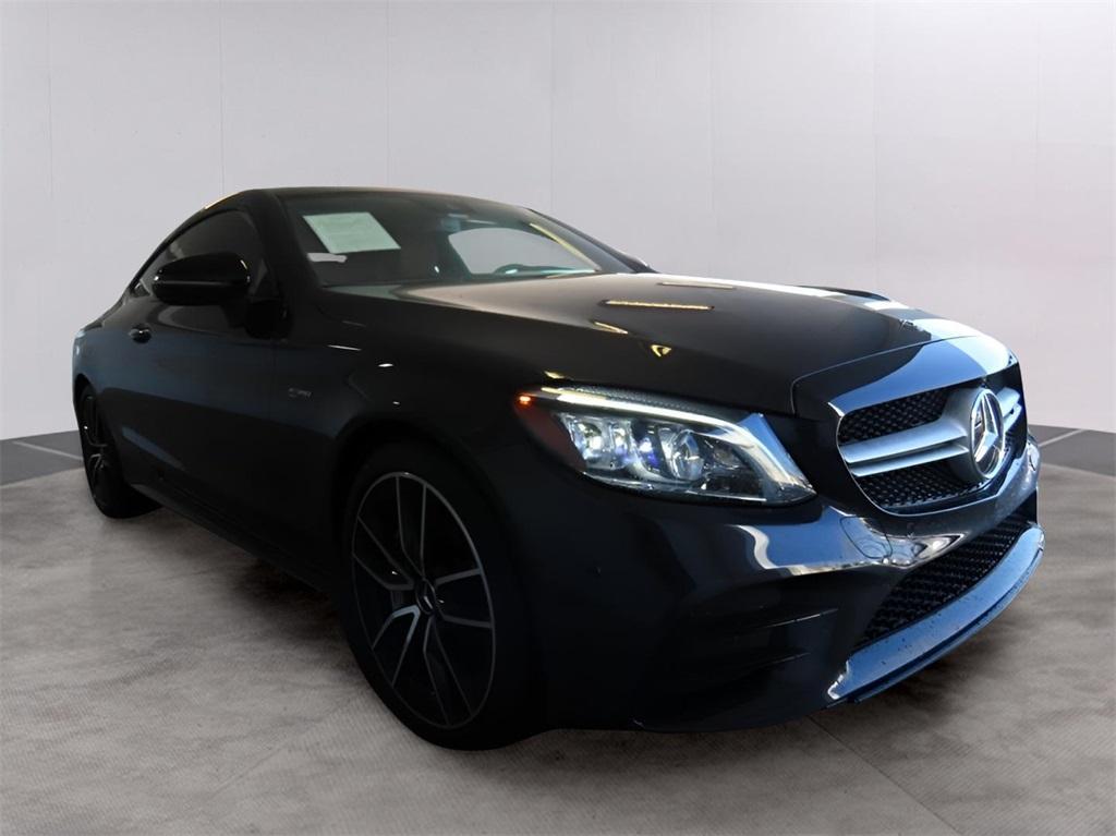 used 2021 Mercedes-Benz AMG C 43 car, priced at $48,977