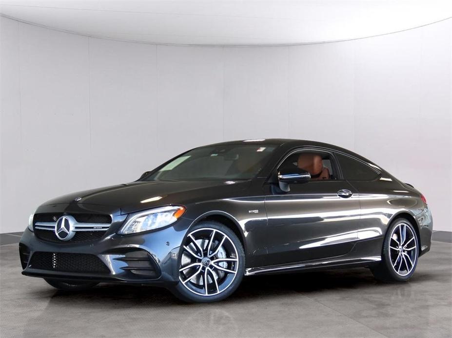 used 2021 Mercedes-Benz AMG C 43 car, priced at $49,577