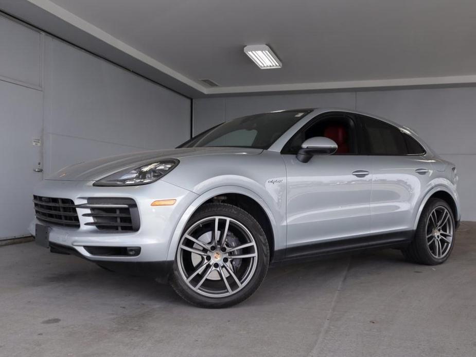 used 2021 Porsche Cayenne E-Hybrid Coupe car, priced at $79,577
