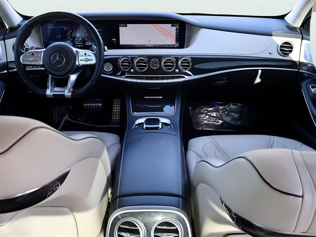 used 2019 Mercedes-Benz AMG S 63 car, priced at $57,990