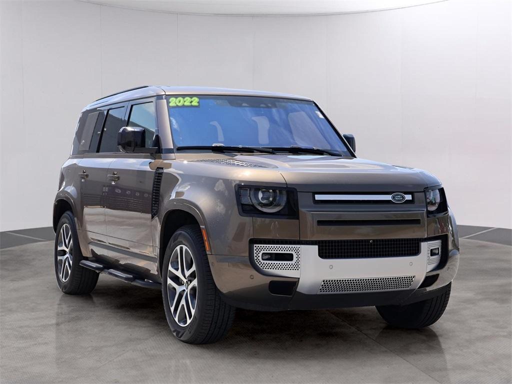 used 2022 Land Rover Defender car, priced at $55,377