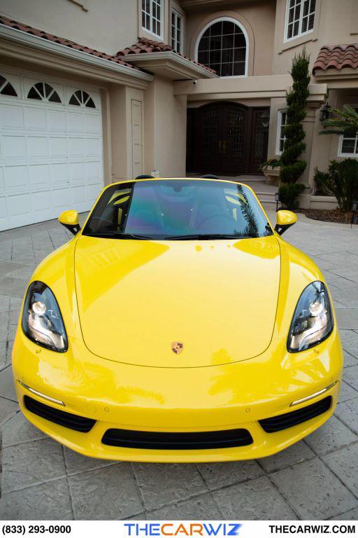 used 2023 Porsche 718 Boxster car, priced at $95,000