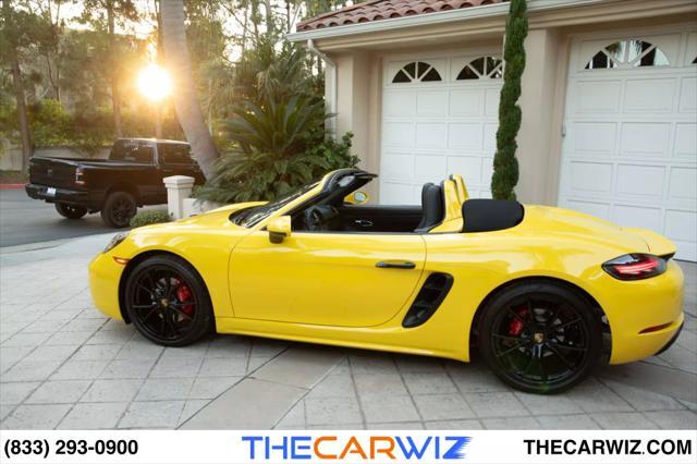 used 2023 Porsche 718 Boxster car, priced at $95,000