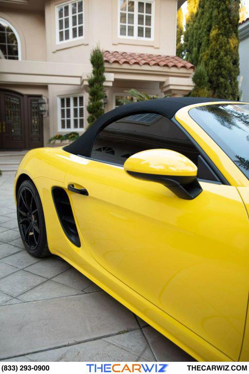 used 2023 Porsche 718 Boxster car, priced at $95,000
