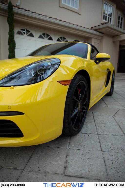 used 2023 Porsche 718 Boxster car, priced at $95,000