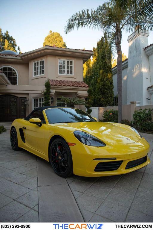 used 2023 Porsche 718 Boxster car, priced at $95,000