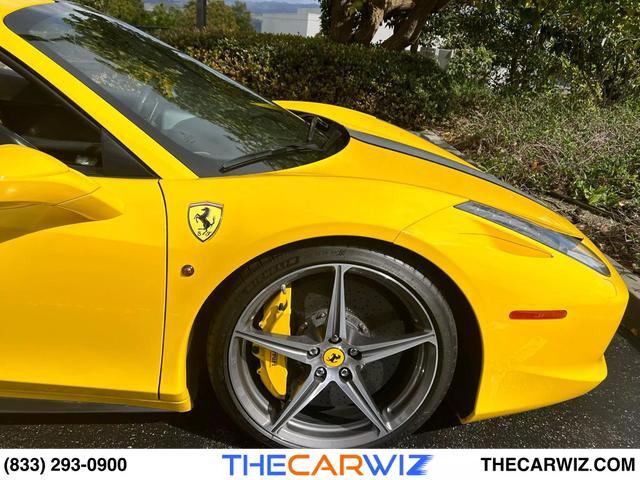 used 2015 Ferrari 458 Spider car, priced at $263,000