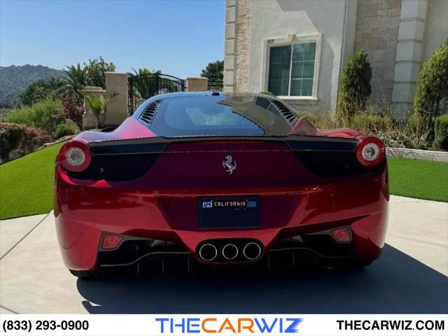 used 2011 Ferrari 458 Italia car, priced at $205,000