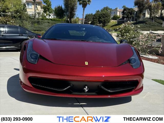 used 2011 Ferrari 458 Italia car, priced at $205,000