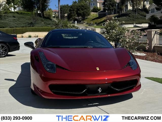 used 2011 Ferrari 458 Italia car, priced at $205,000