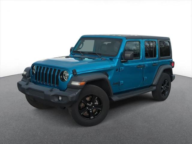 used 2020 Jeep Wrangler Unlimited car, priced at $30,500