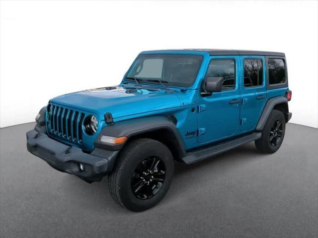 used 2020 Jeep Wrangler Unlimited car, priced at $30,500