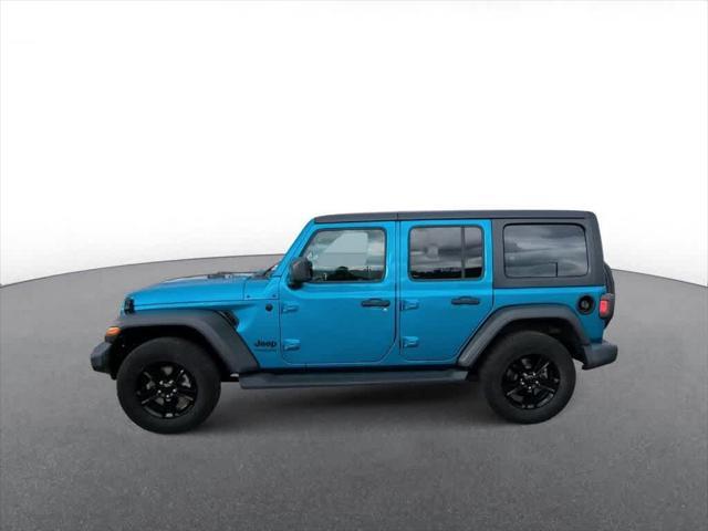 used 2020 Jeep Wrangler Unlimited car, priced at $30,500