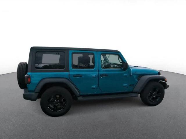 used 2020 Jeep Wrangler Unlimited car, priced at $30,500