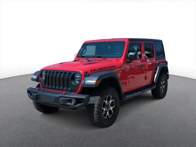 used 2021 Jeep Wrangler Unlimited car, priced at $36,600