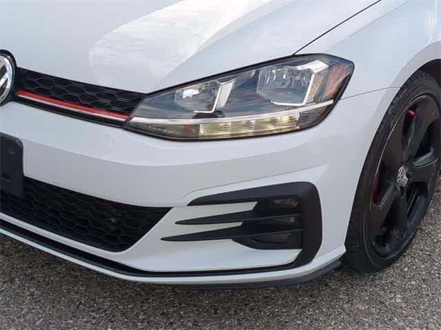 used 2018 Volkswagen Golf GTI car, priced at $17,500