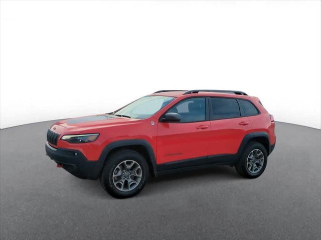 used 2021 Jeep Cherokee car, priced at $26,250