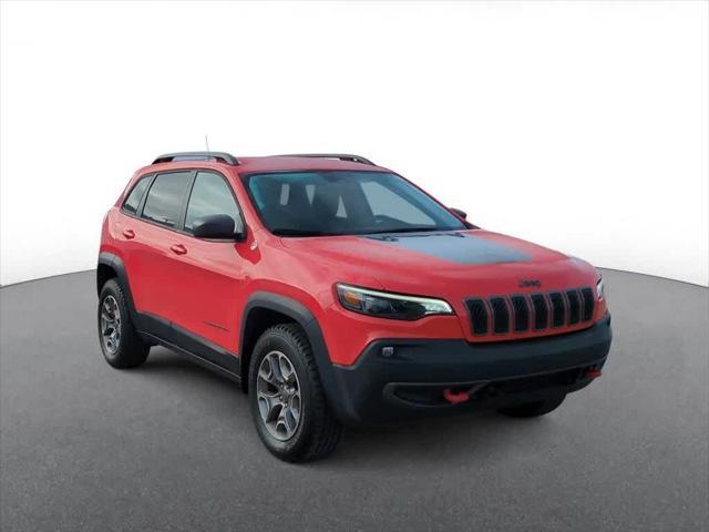 used 2021 Jeep Cherokee car, priced at $26,250