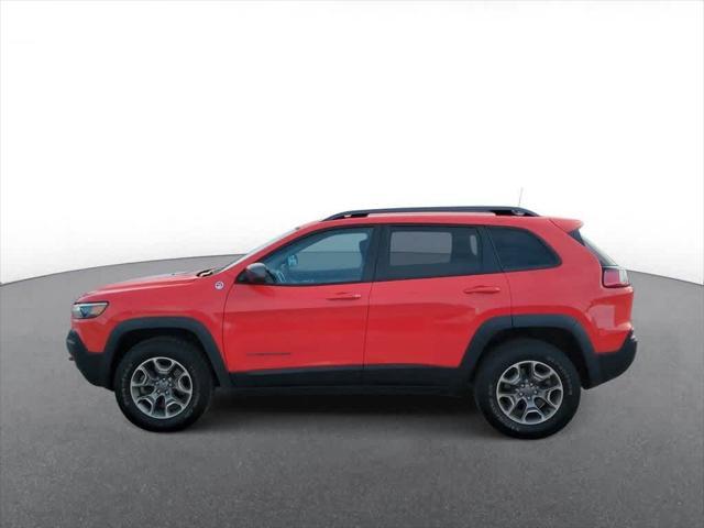 used 2021 Jeep Cherokee car, priced at $26,250