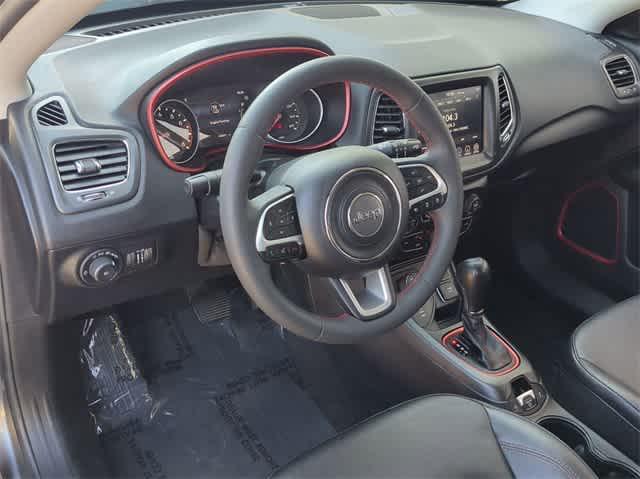 used 2021 Jeep Compass car, priced at $21,375