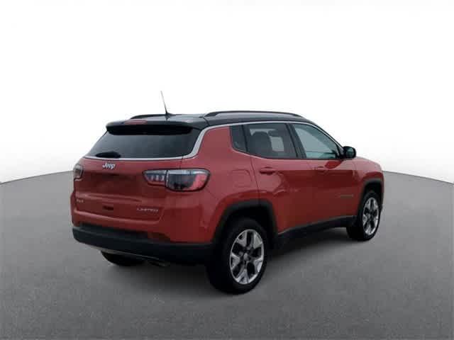 used 2021 Jeep Compass car, priced at $20,650