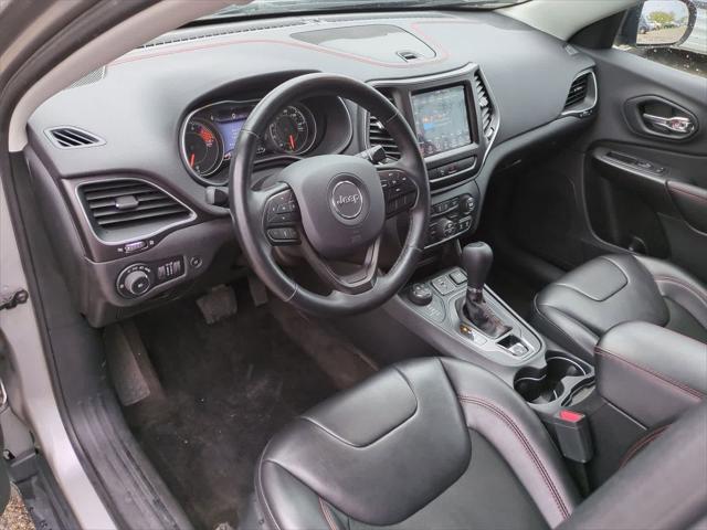 used 2019 Jeep Cherokee car, priced at $15,525