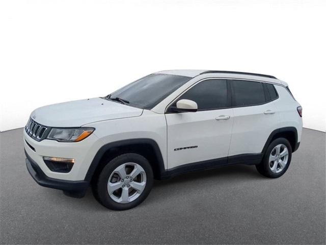 used 2021 Jeep Compass car, priced at $19,100