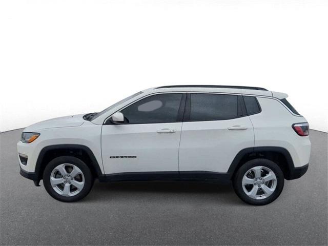 used 2021 Jeep Compass car, priced at $19,100