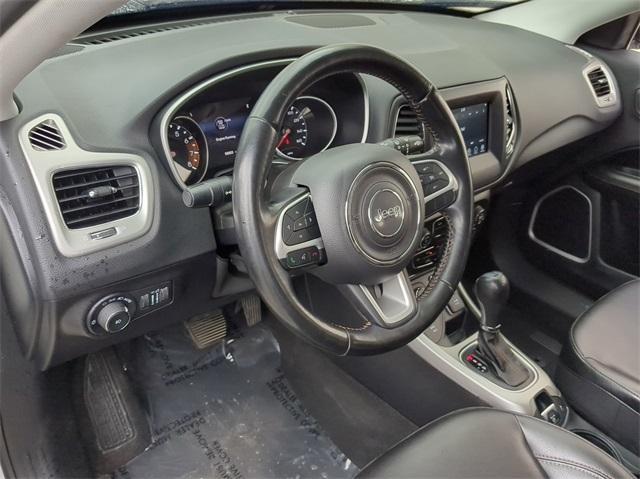 used 2021 Jeep Compass car, priced at $19,100