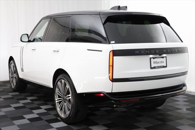 new 2025 Land Rover Range Rover car, priced at $143,595