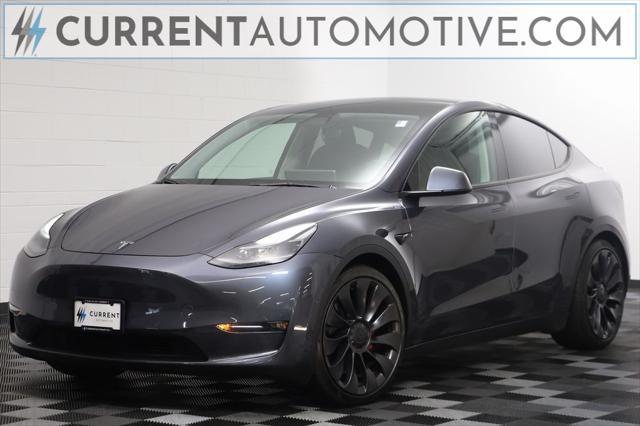used 2021 Tesla Model Y car, priced at $36,997