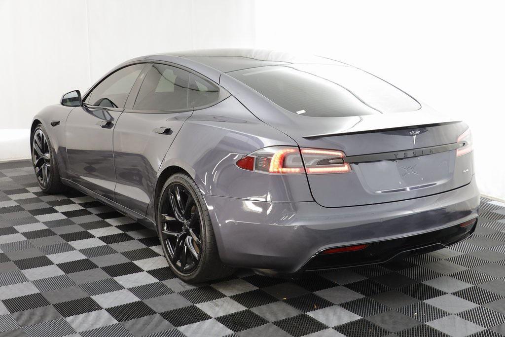 used 2021 Tesla Model S car, priced at $55,787