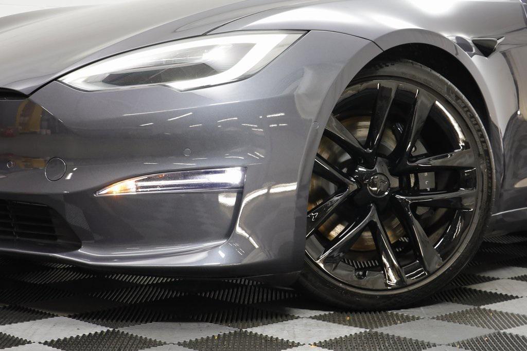 used 2021 Tesla Model S car, priced at $55,787
