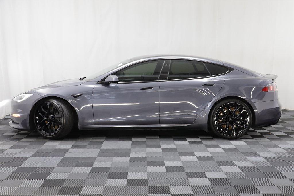 used 2021 Tesla Model S car, priced at $55,787