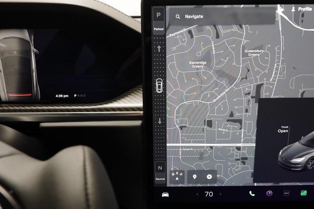 used 2021 Tesla Model S car, priced at $55,787